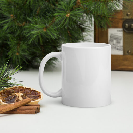 i like my coffee black and my tea in the harbor Coffee Lovers  glossy mug - Image 2